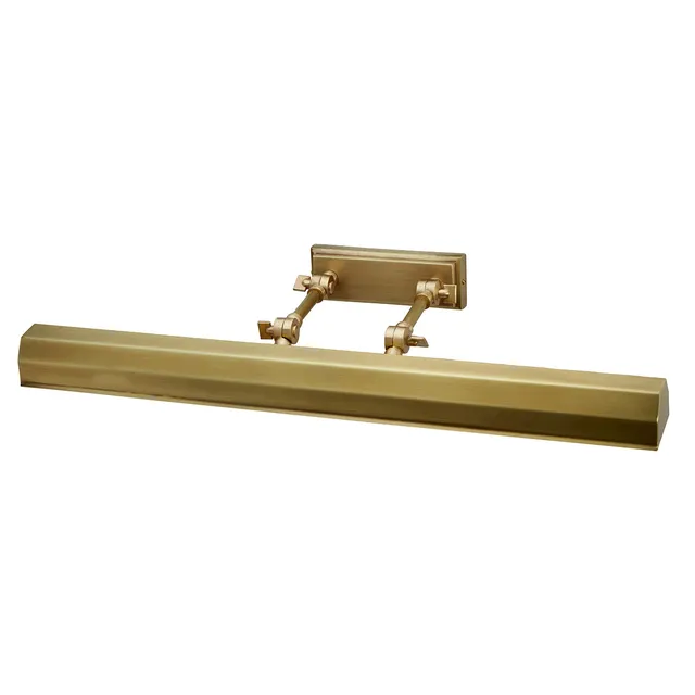 Gilded Nola Chawton Large 4 Light obrazové světlo staromosaz