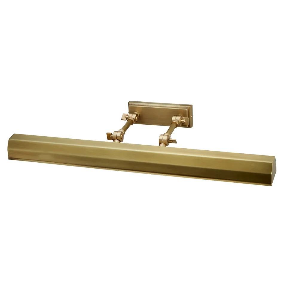 Gilded Nola Chawton Large 4 Light obrazové světlo staromosaz