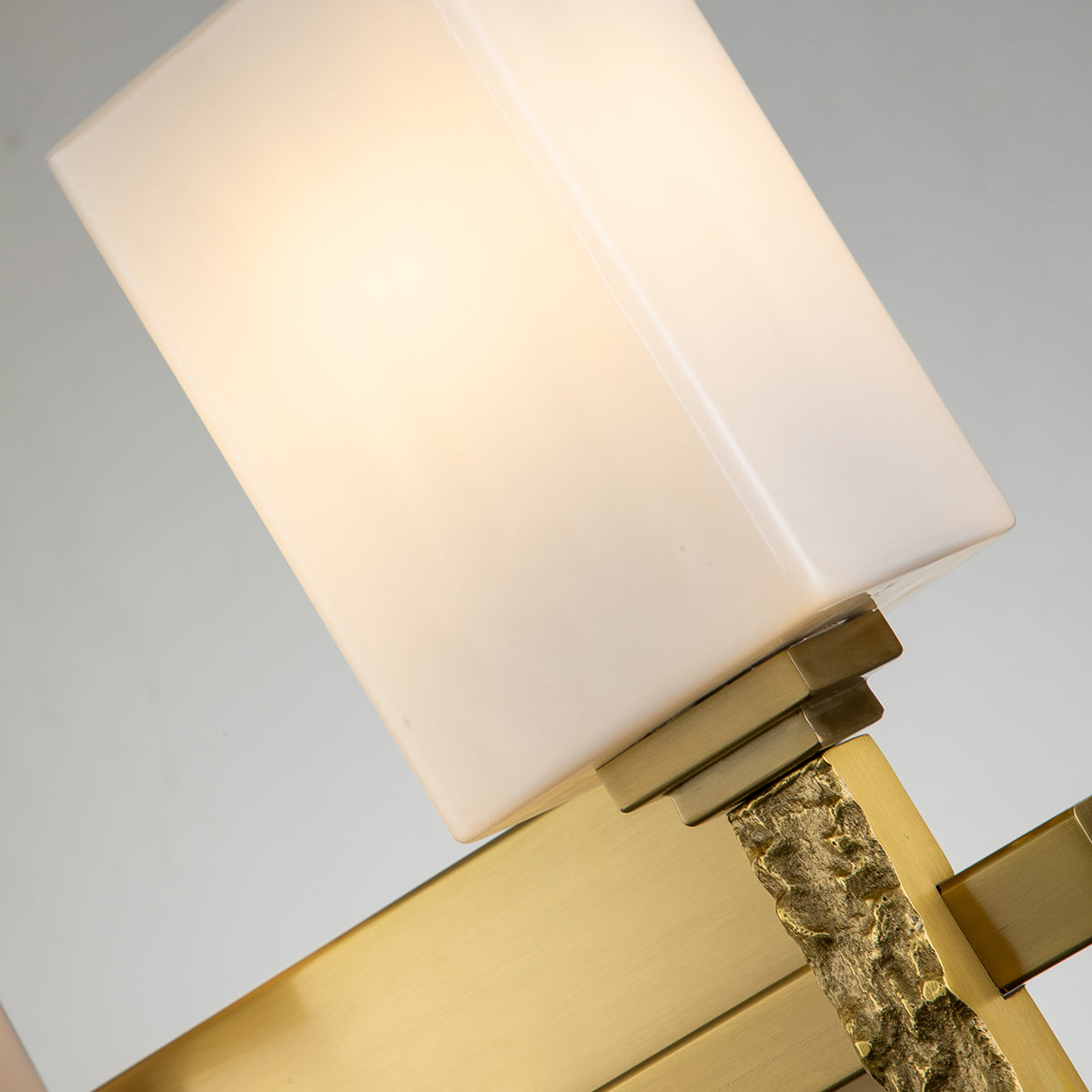 Gilded Nola Jack 2 Light koupelnové světlo staromosaz