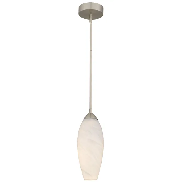 Quoizel Burnett závěsné svítidlo Brushed Nickel
