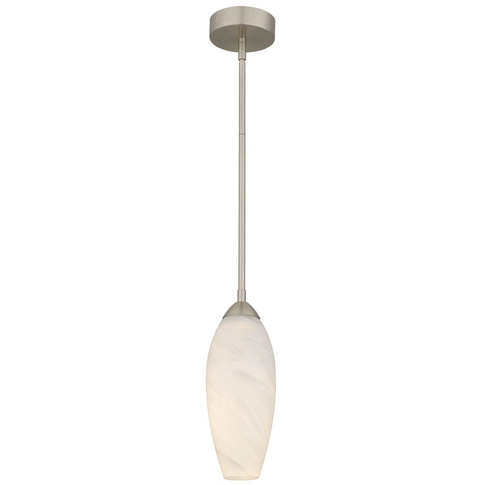 Quoizel Burnett závěsné svítidlo Brushed Nickel