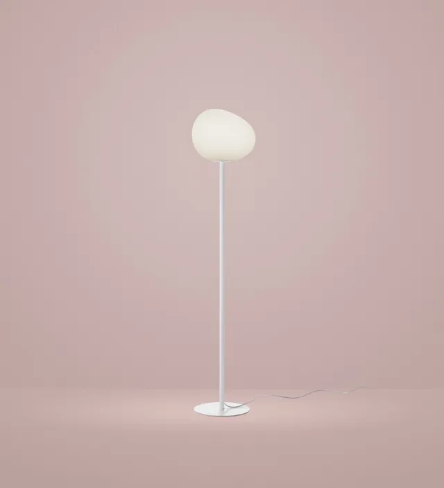 Foscarini Gregg Terra stojací svítídlo skleněné