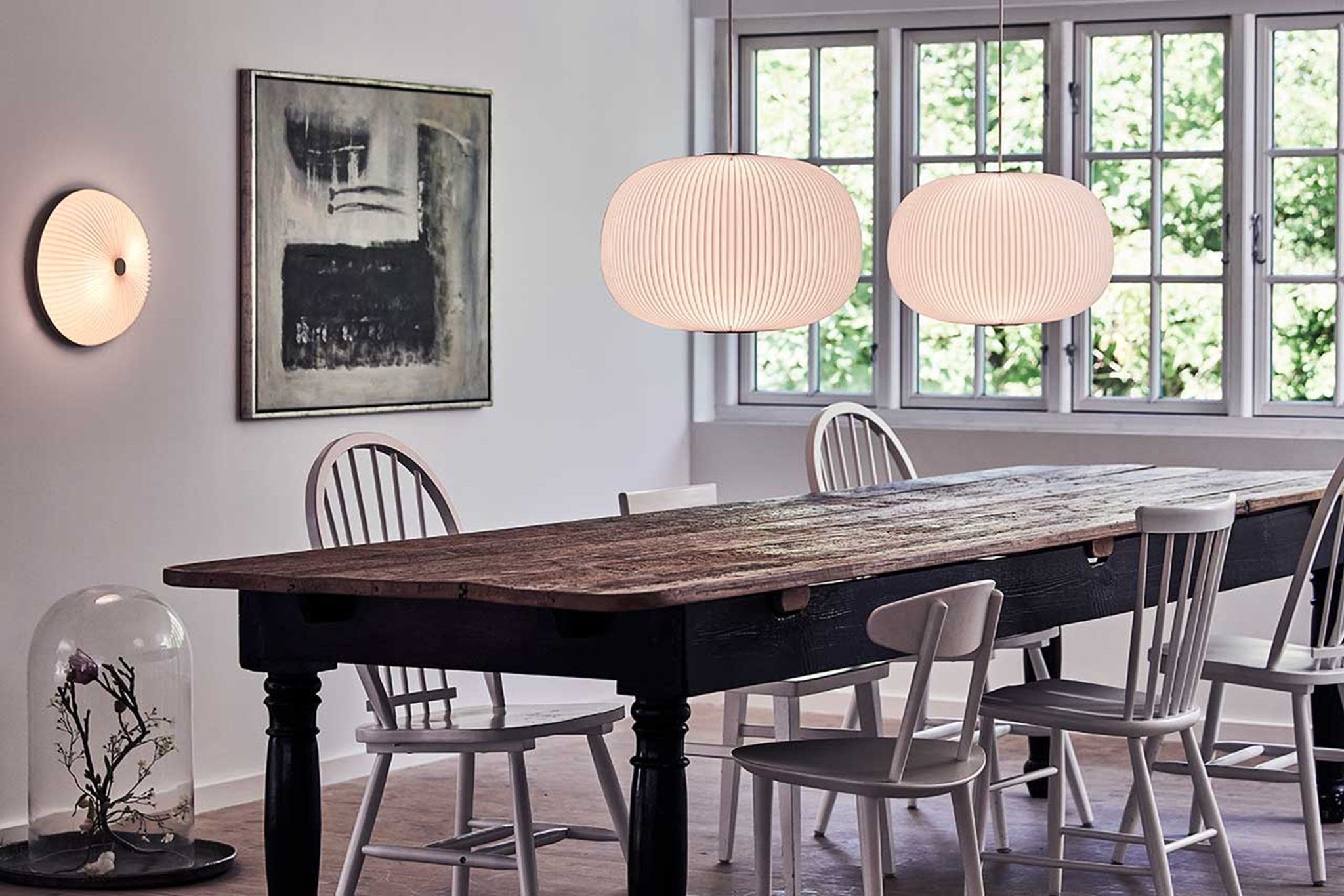 Le Klint Lamella 132 závěsné svítidlo stříbrné 46 cm