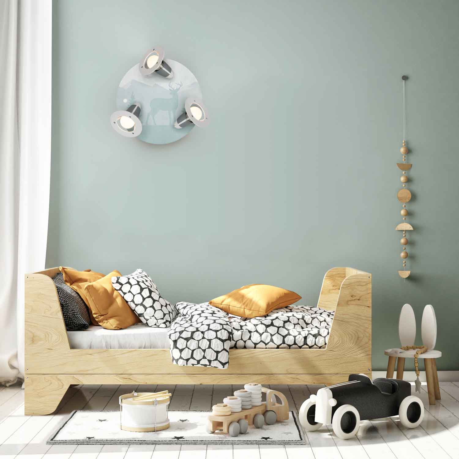Elobra Rondell Scandi Wald stropní bodovka mint