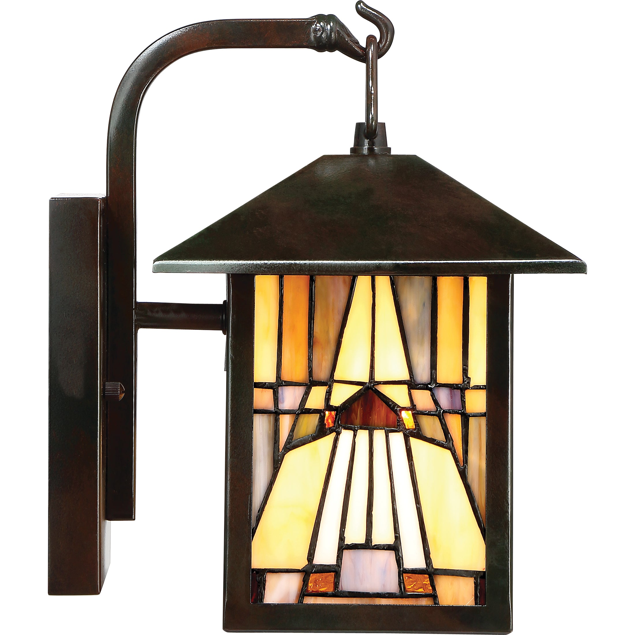 Quoizel Inglenook venkovní nástěnné světlo bronz 30 cm