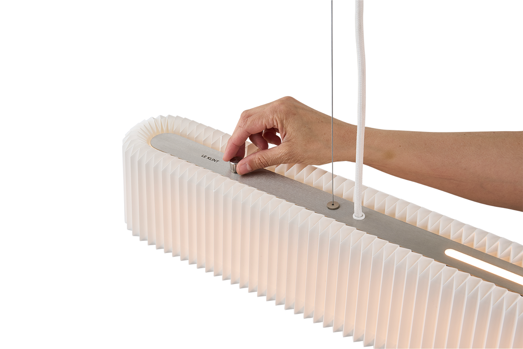 LE KLINT 189 Long Pleat závěsné svítidlo Standard LED
