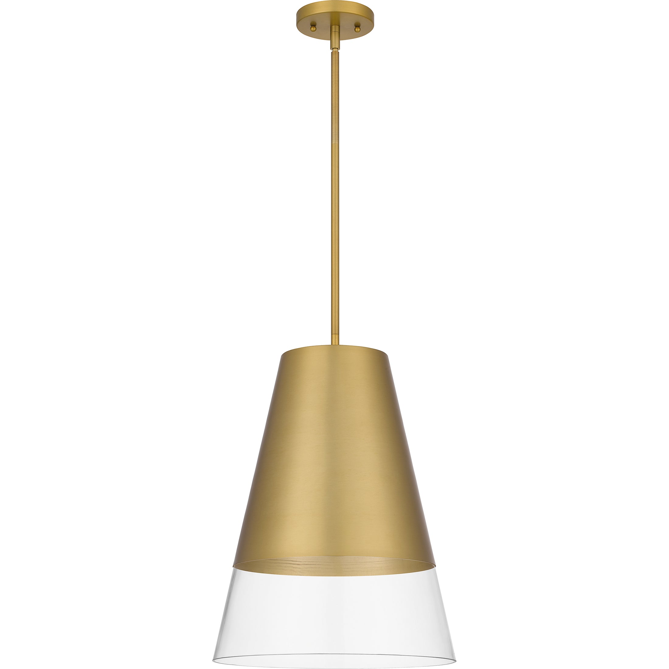 Quoizel Peregrine Pendant svítidlo zlatá
