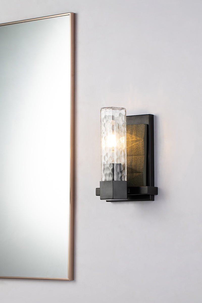 Gilded Nola Navarre koupelnová lampa 1 světlo šedá