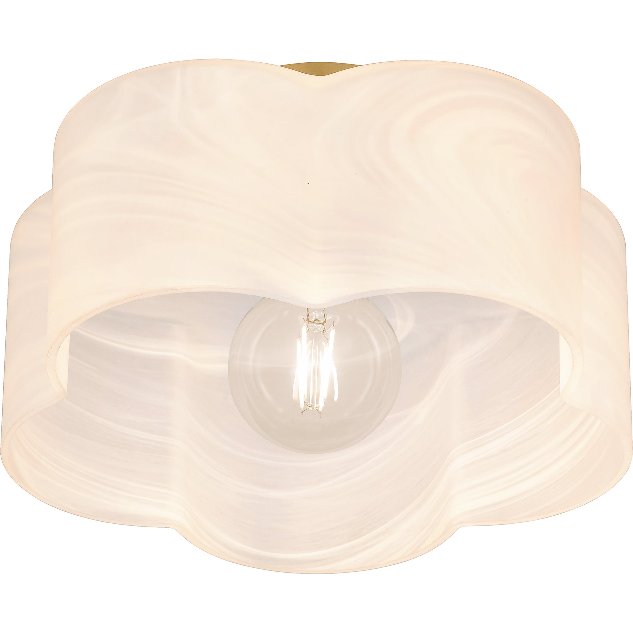 Quoizel Lilly Semi-Flush stropní svítidlo černé