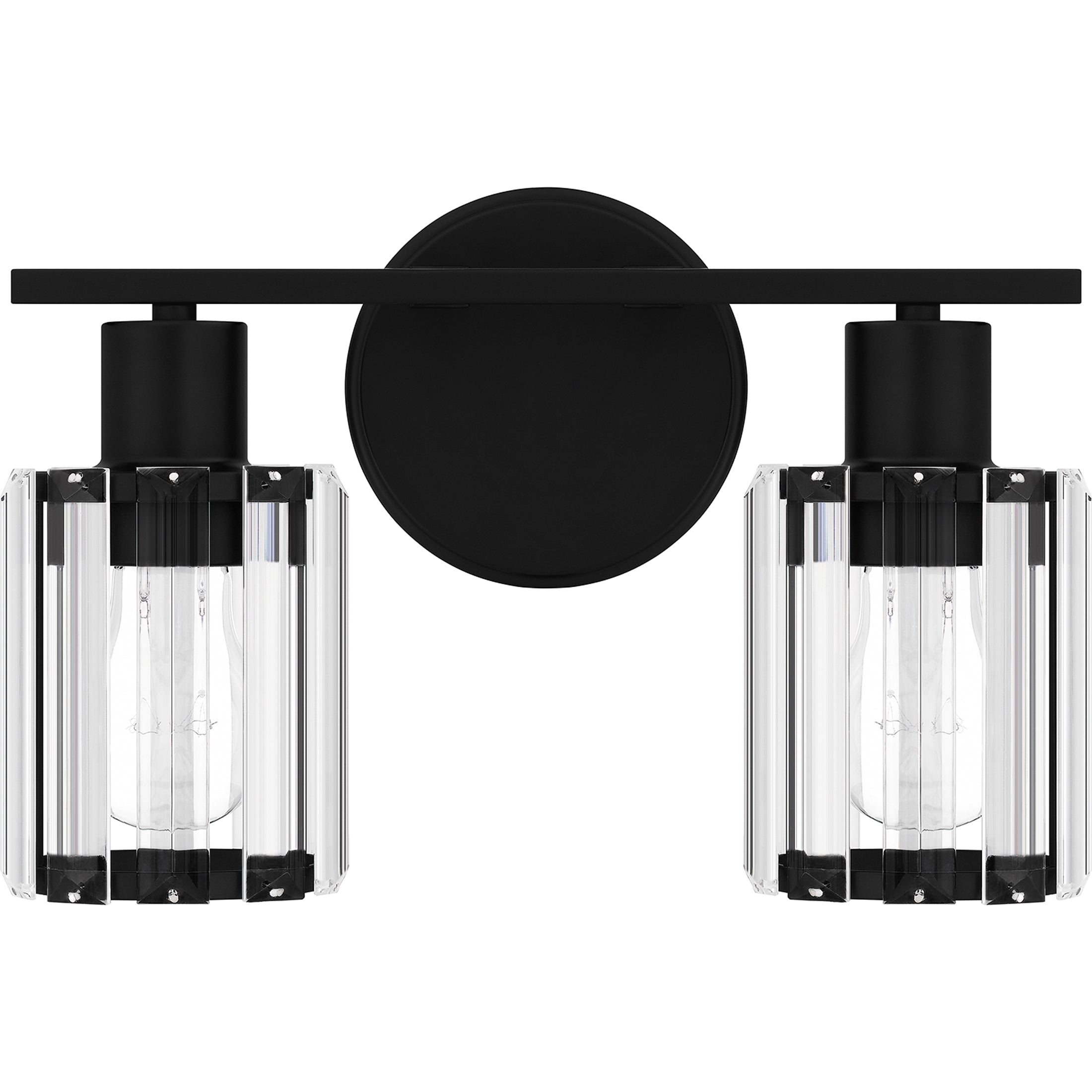 Quoizel Isla Bath Light koupelnové svítidlo černé 3 světla