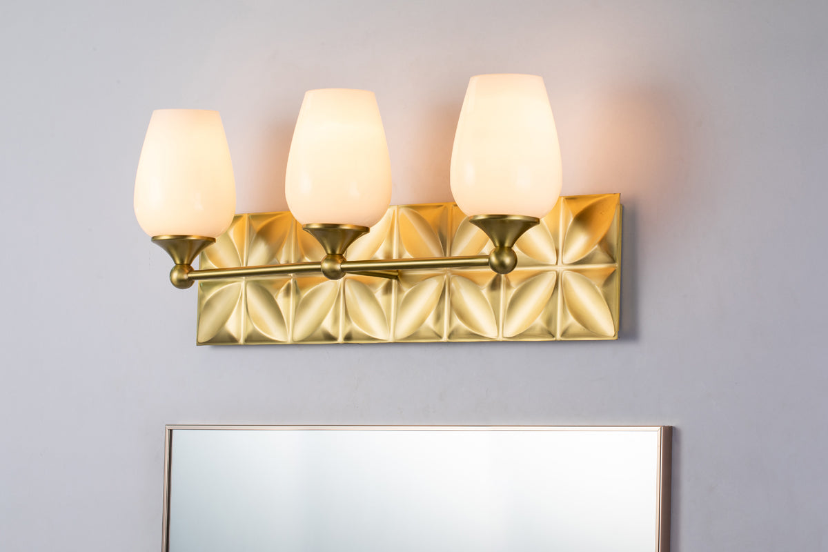 Gilded Nola Epsilon 3 Light svítidlo mosaz opál