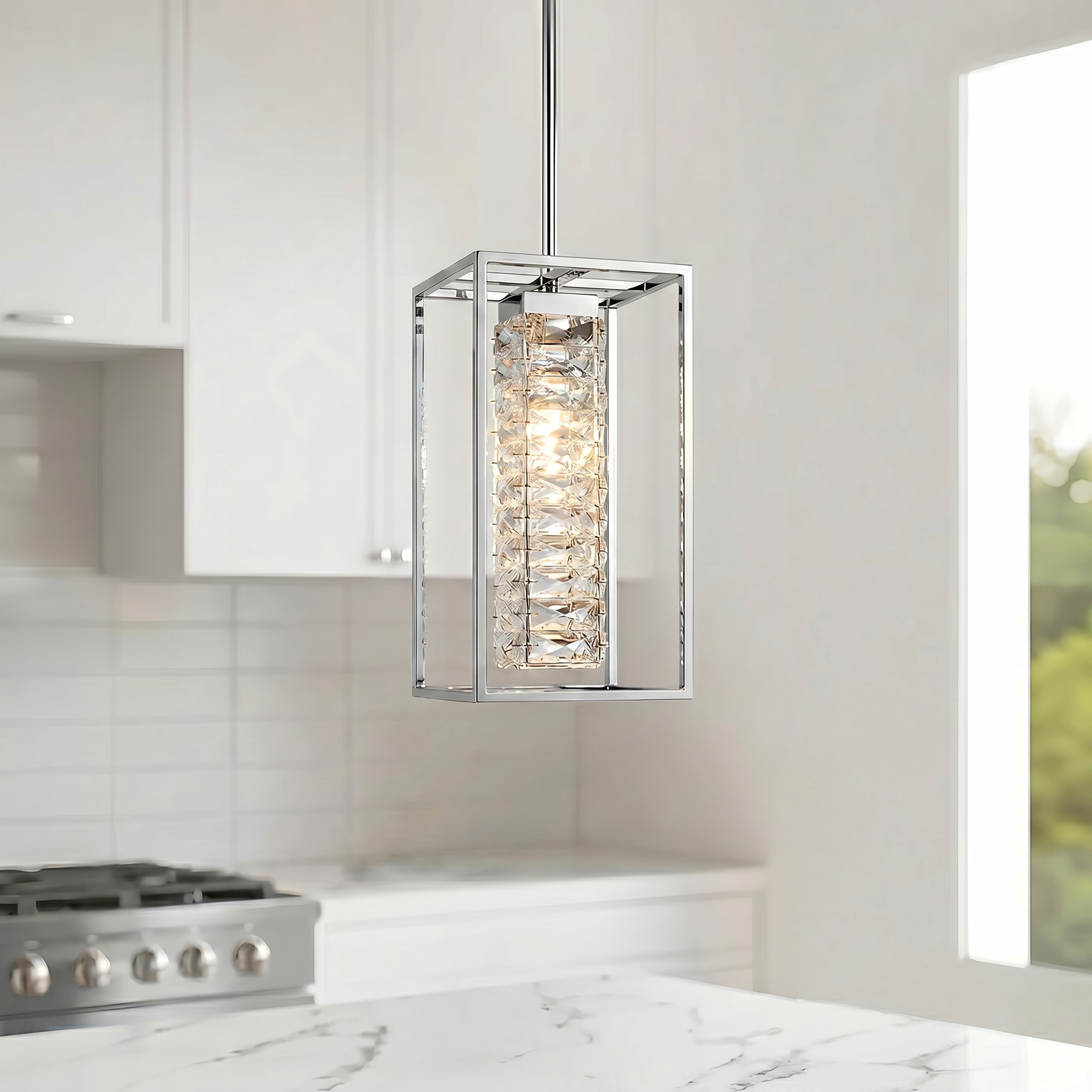 Quoizel Dazzle Mini Pendant závěsné LED svítidlo černé