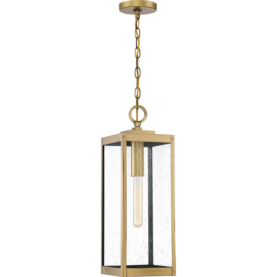 Quoizel Westover venkovní světlo antique brass mosaz