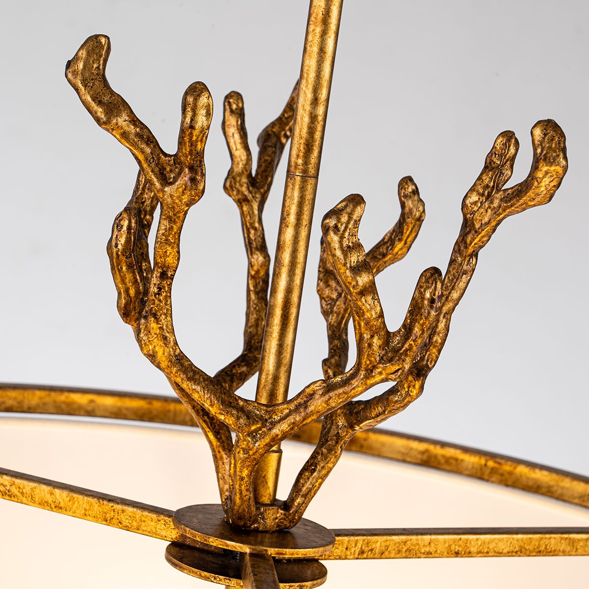 Gilded Nola Coral závěsný lustr zlatý