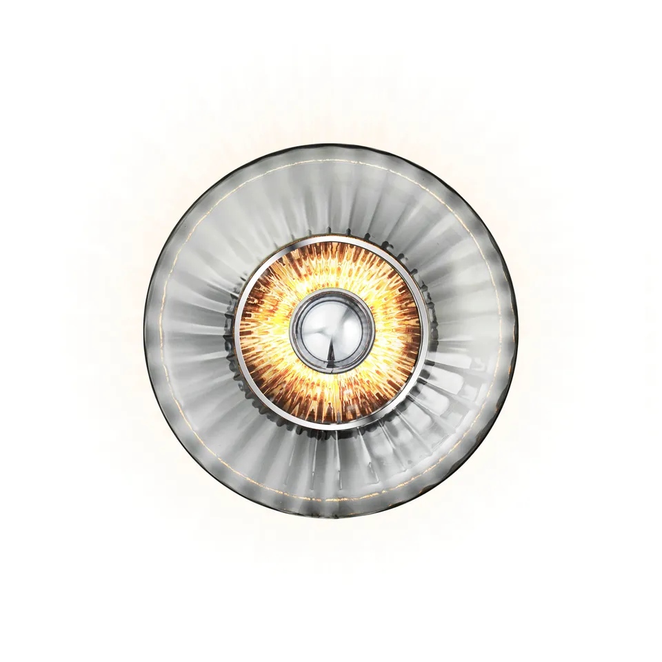 Design by Us New Wave Optic nastenna lampa vlna sklo