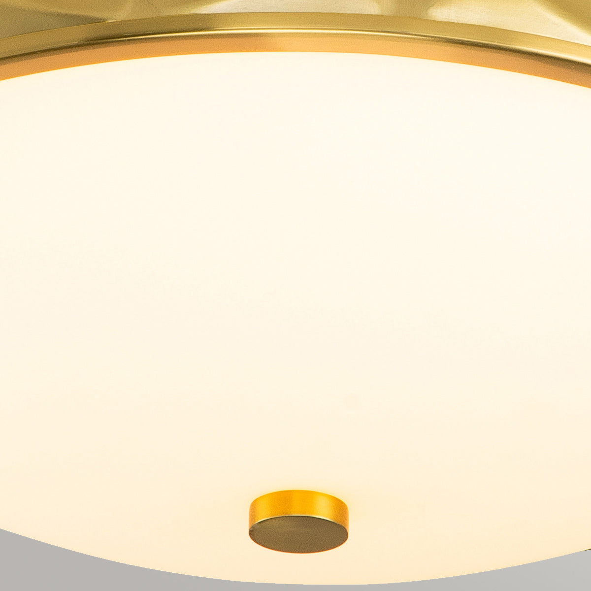 Gilded Nola Epsilon 3 Light Flush Mount svítídlo mosaz