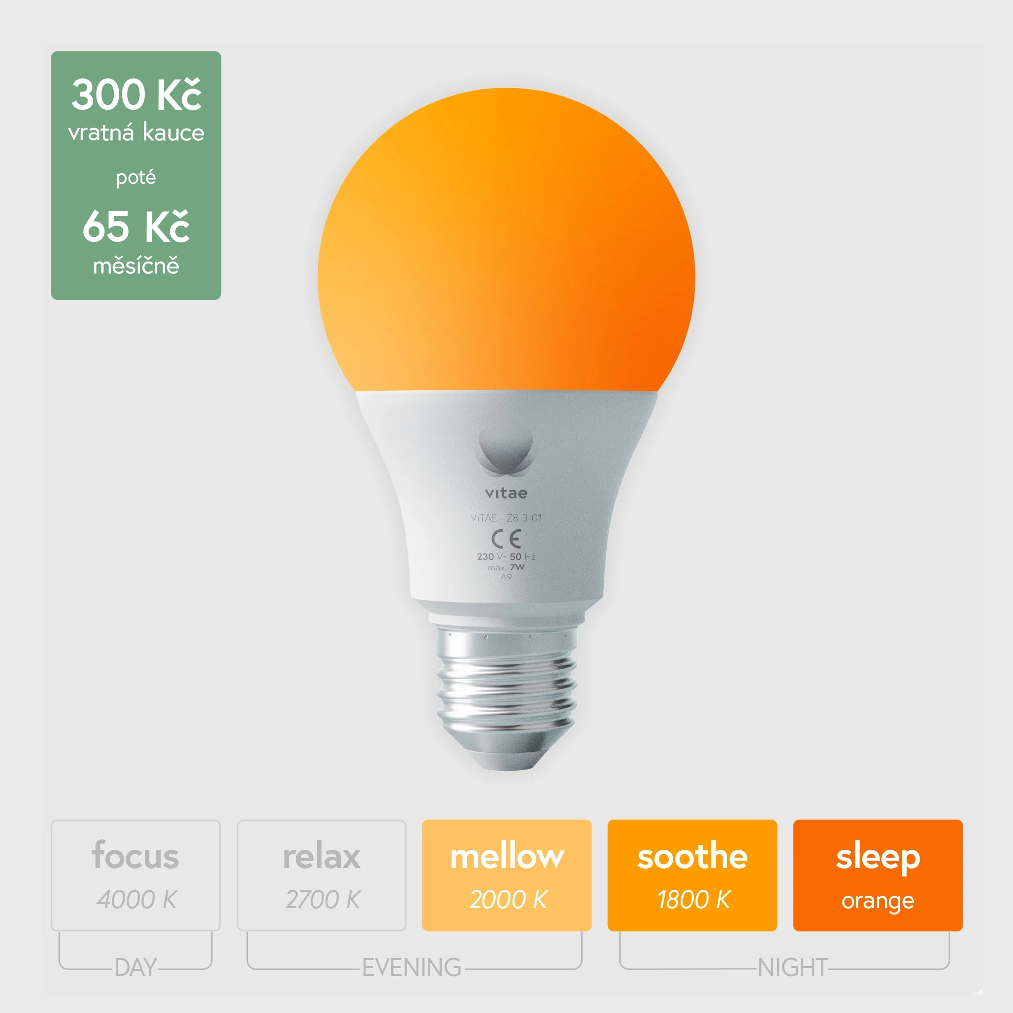 Bulbsharing Vitae Home Office vratná záloha žárovky