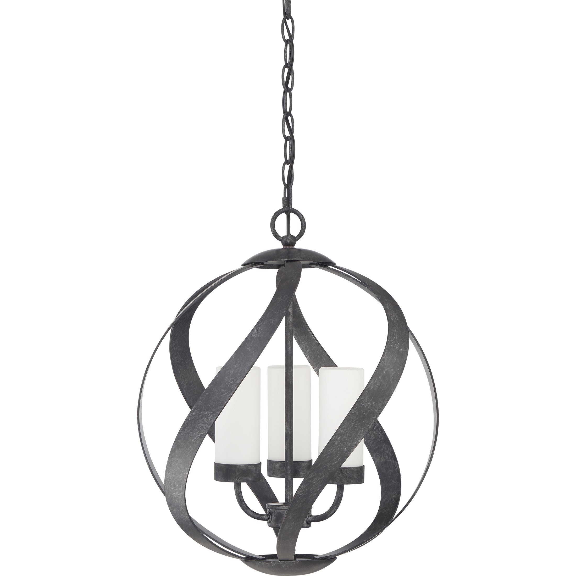 Quoizel Blacksmith závěsné svítidlo 19,5" stará černá