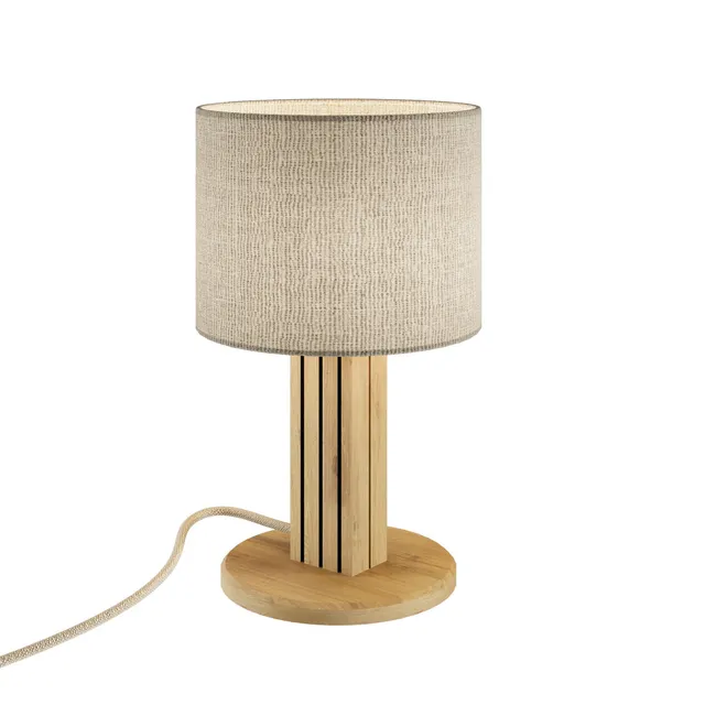 Elobra Inka S stolní lampa dub len