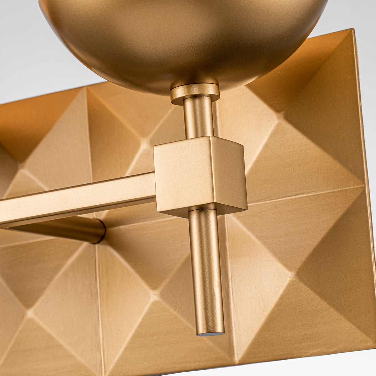 Gilded Nola Deco 2 Light koupelnové světlo zlaté