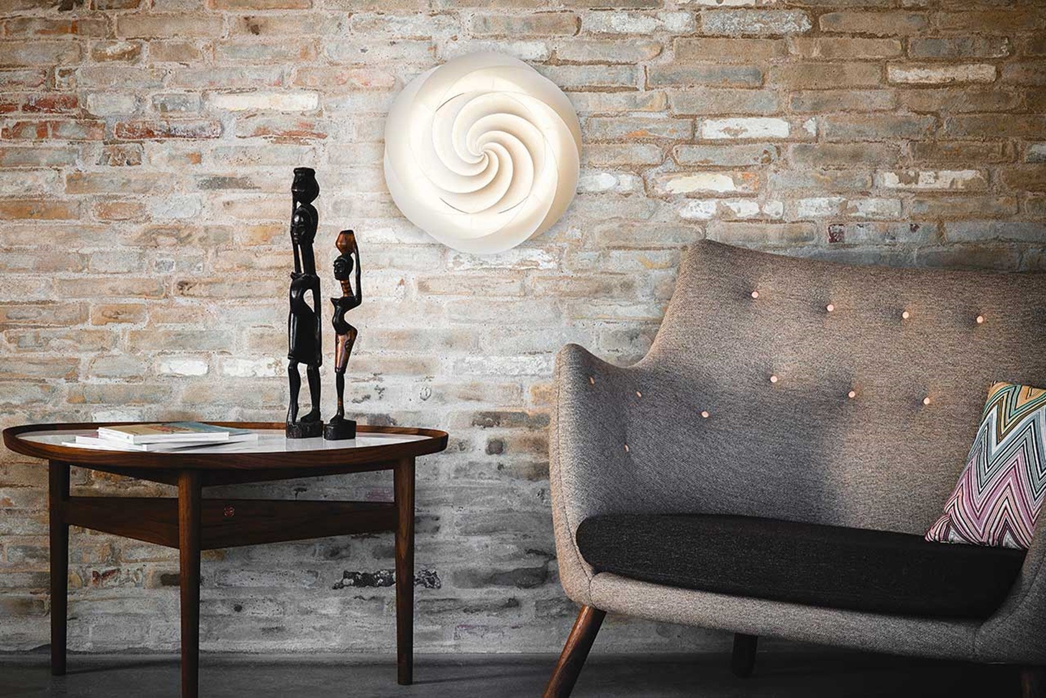 Le Klint Swirl 1320 nástěnné svítidlo Small bílé