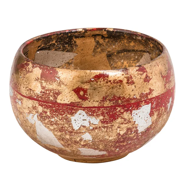 Gilded Nola Vermillion dekorativní mísa červená 22 cm