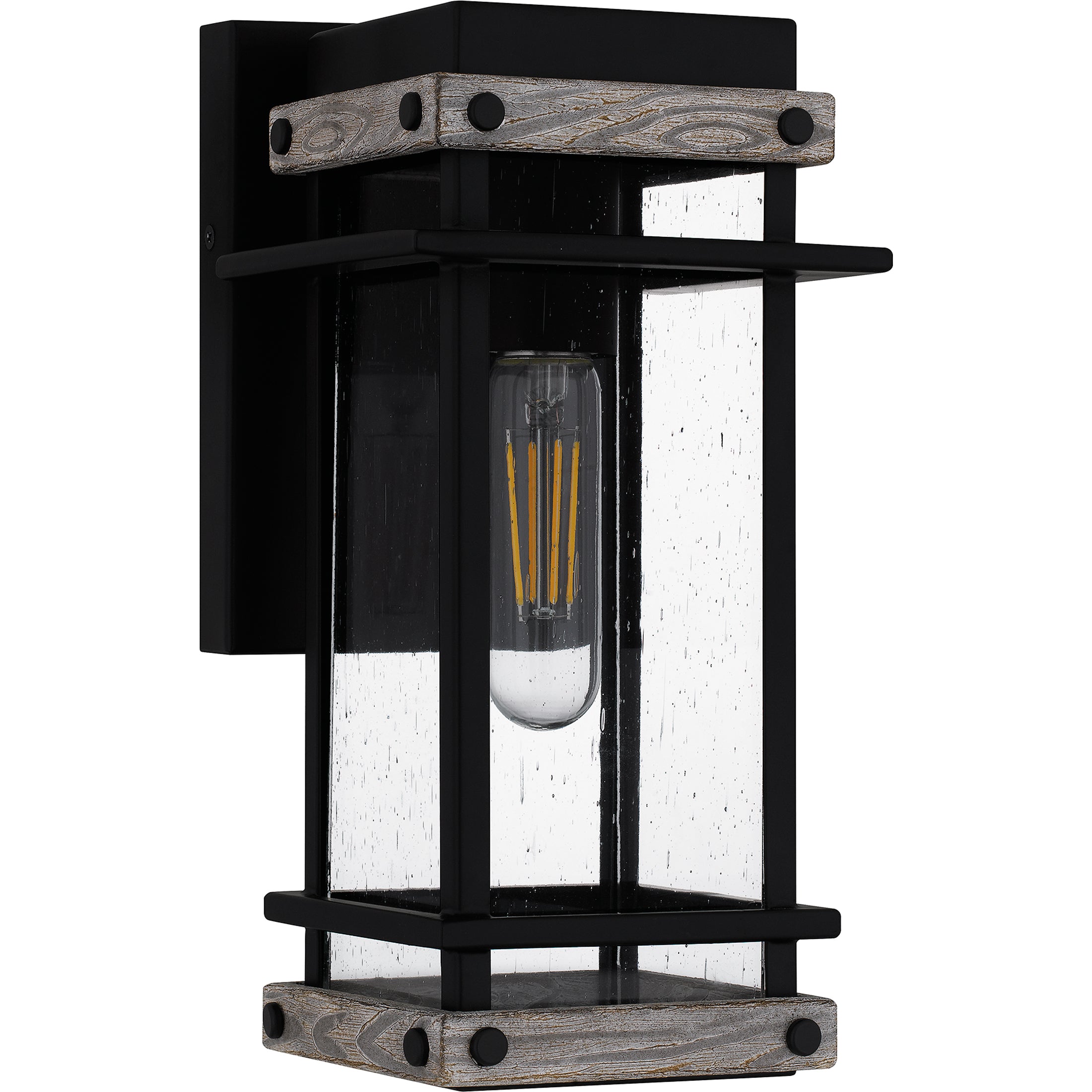 Quoizel Strader Wall Light venkovní lampa 11,5" matná černá