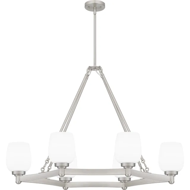 Quoizel Penning Island ostrůvkové svítidlo Brushed Nickel