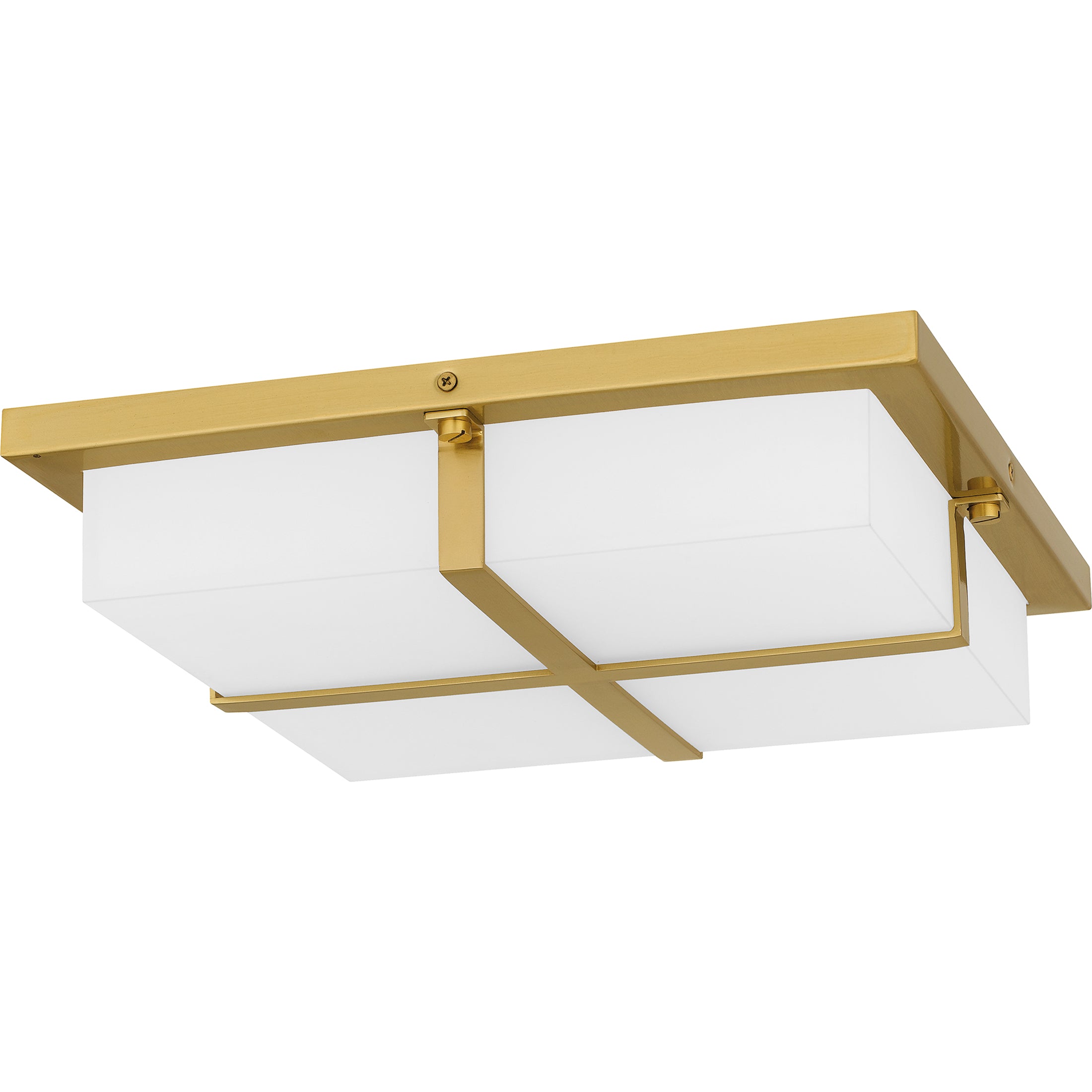 Quoizel Armstrong Flush Mount stropní svítídlo matná černá LED