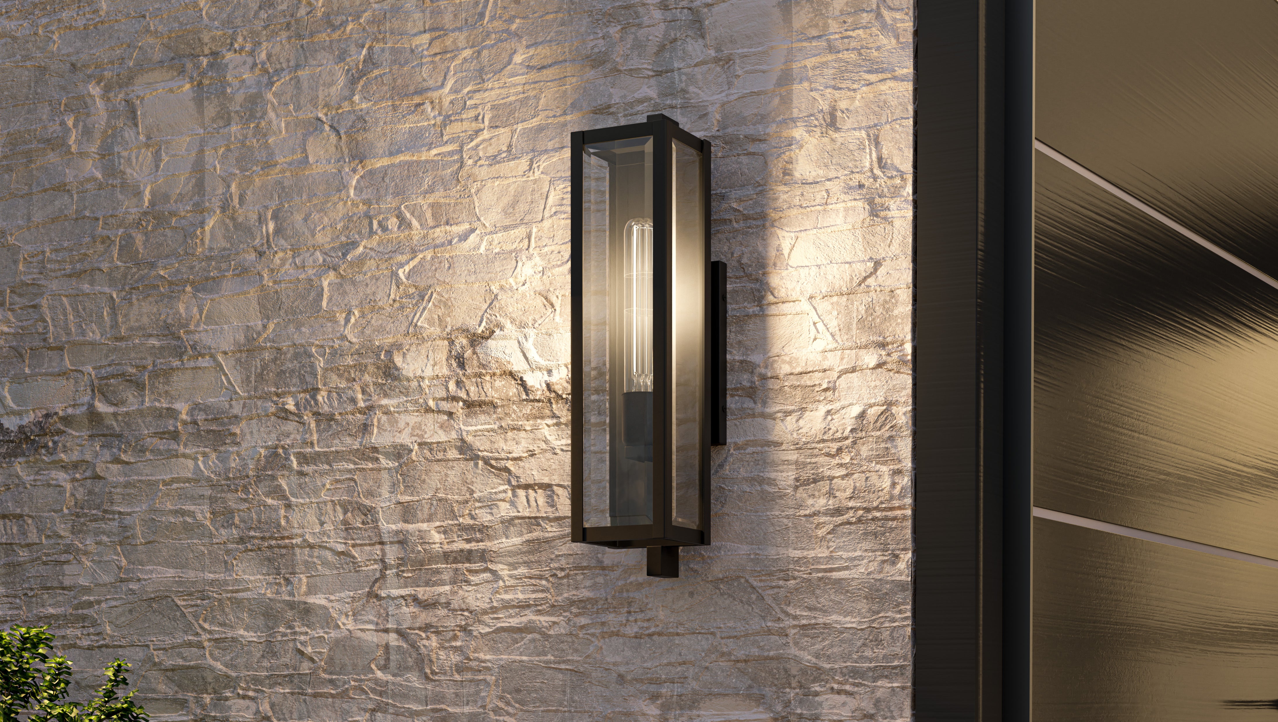 Quoizel Dale Wall Light venkovní svítidlo černá 20"