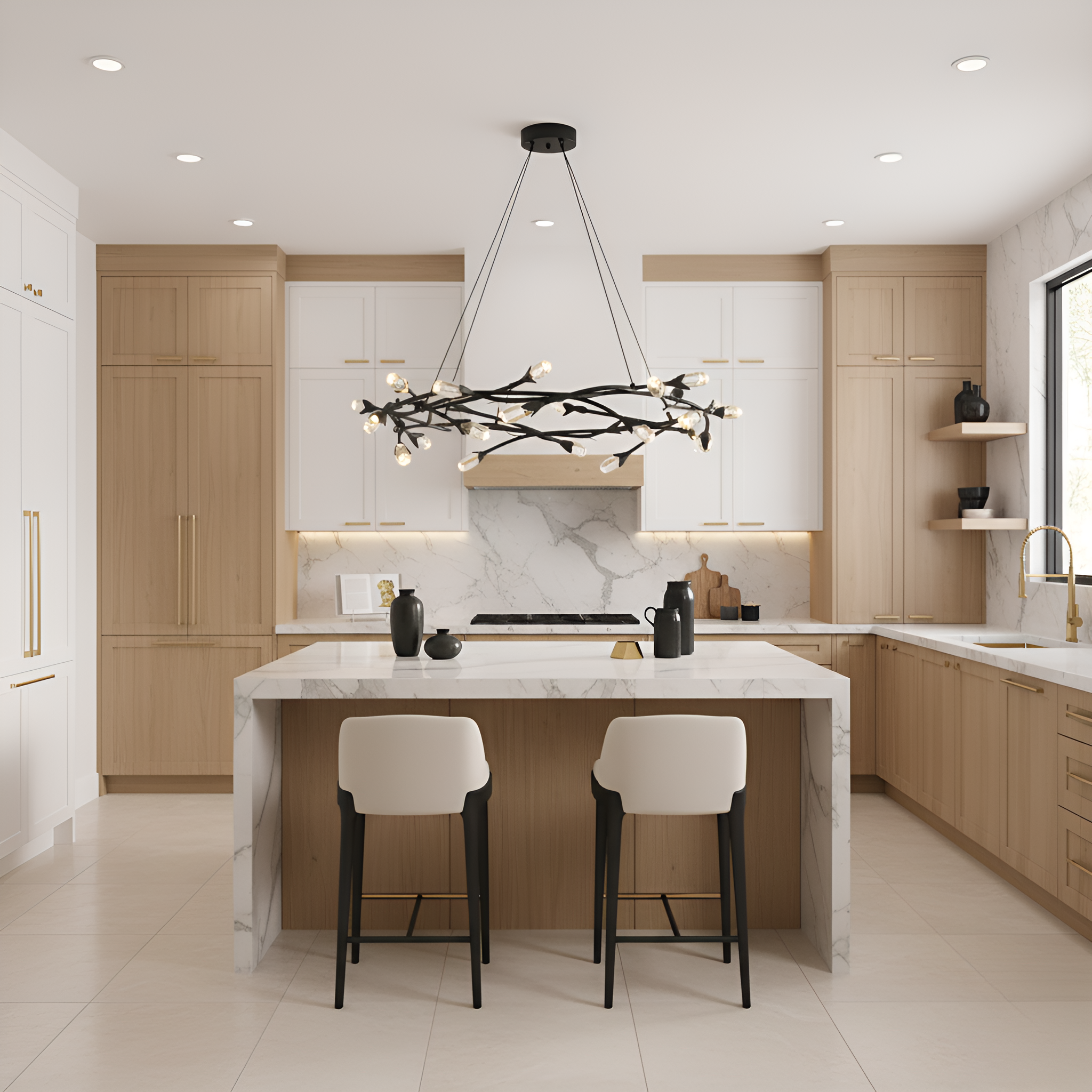 Quoizel Cora pendant Matte Black LED závěs