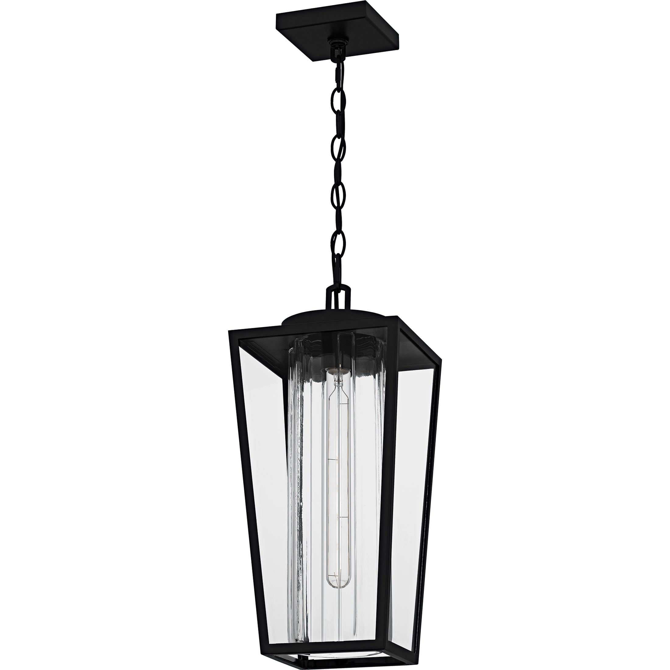 Quoizel Jett venkovní závěsné svítidlo Matte Black