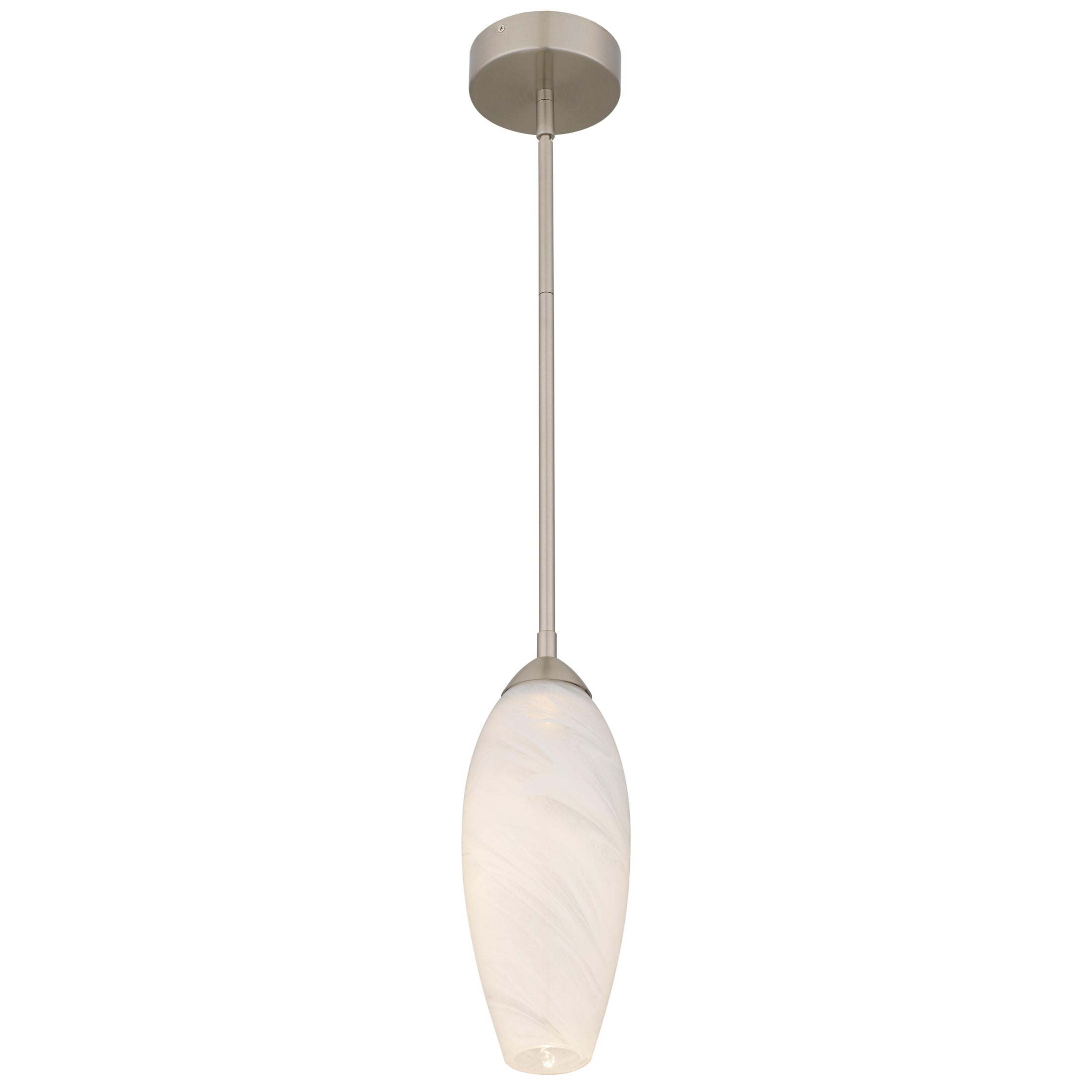 Quoizel Burnett závěsné svítidlo Brushed Nickel