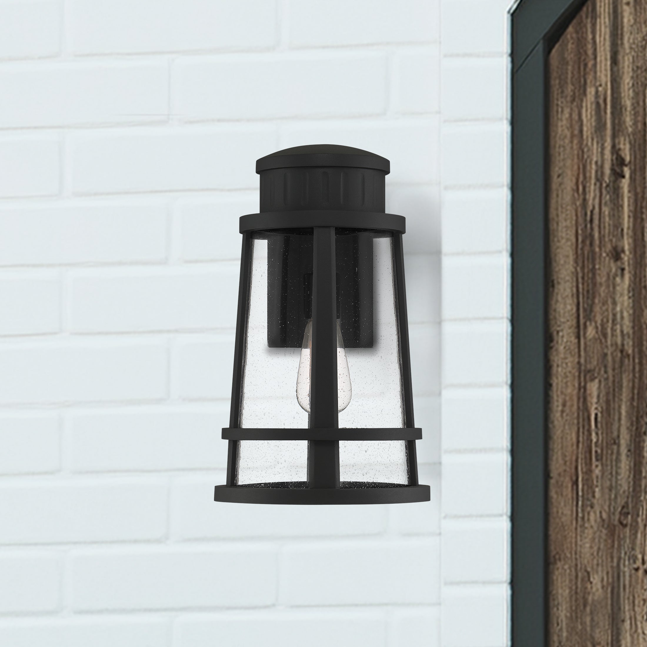 Quoizel Dunham venkovní svítidlo earth black 41 cm