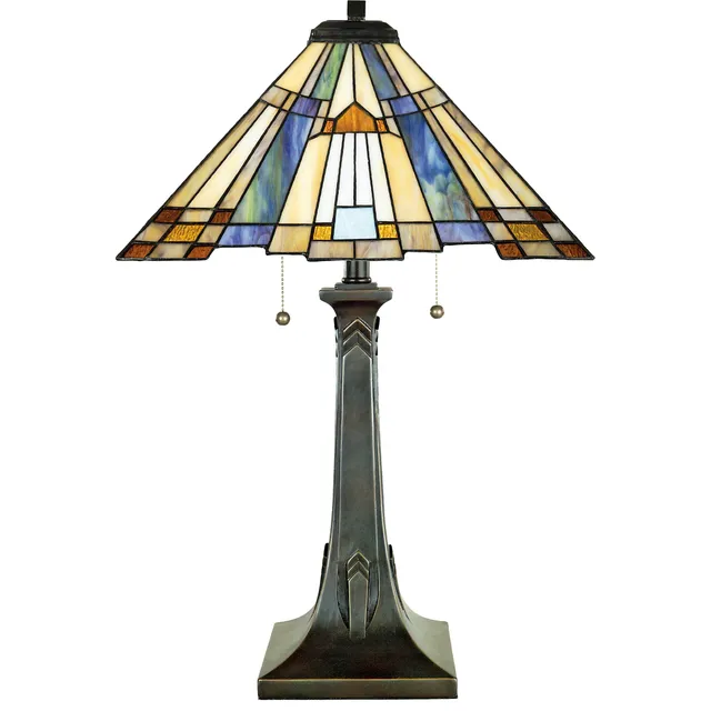 Quoizel Inglenook Table Lamp stolní lampa Valiant Bronze