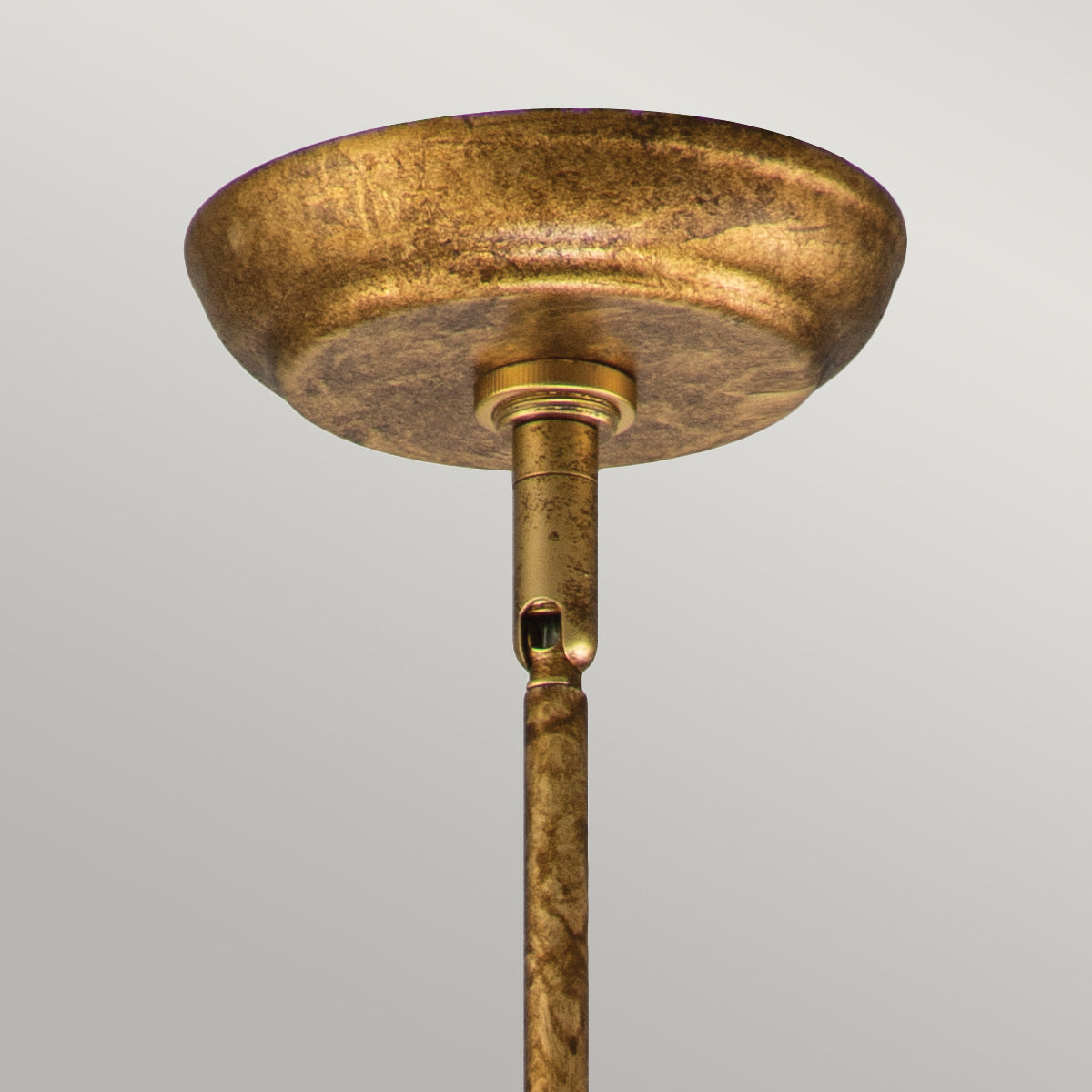 Gilded Nola Sun King 1 Light Pendant závěsné svítidlo zlaté
