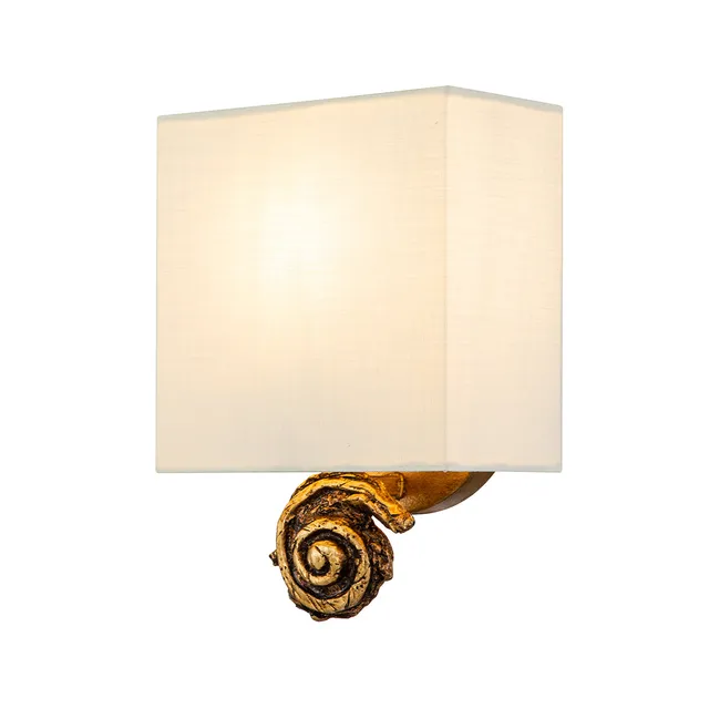 Gilded Nola Swirl Small nástěnné světlo zlaté malé