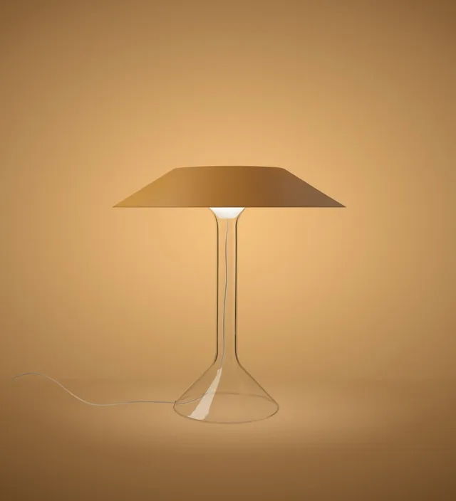 Foscarini Chapeaux M stolní lampa kovová