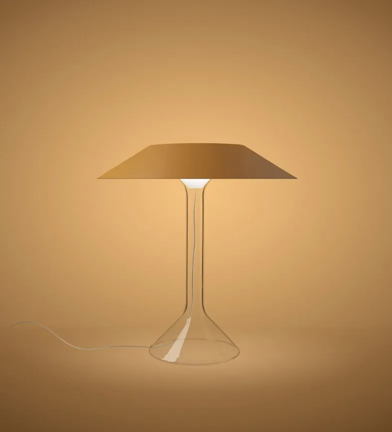 Foscarini Chapeaux M stolní lampa kovová