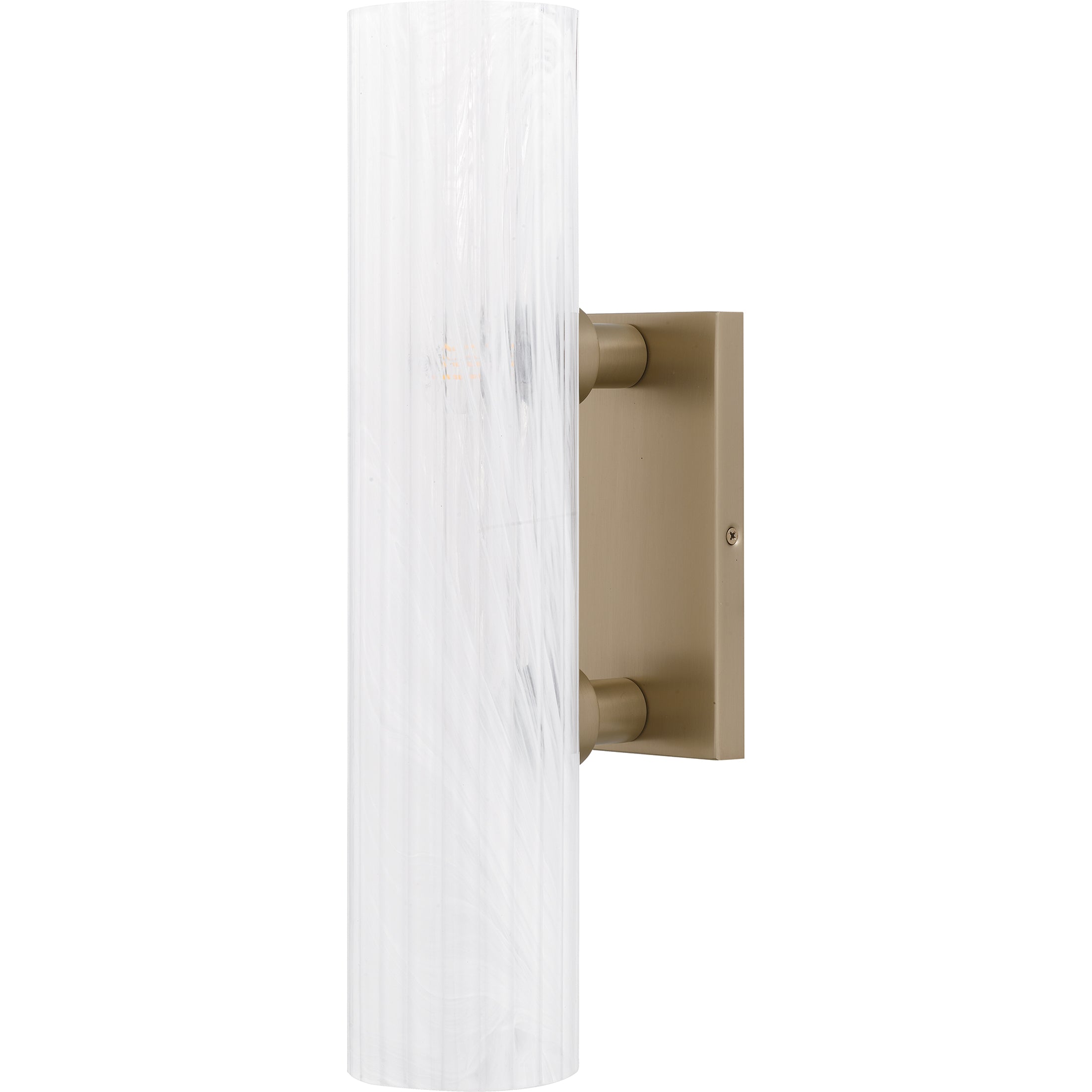 Quoizel Curran Wall Sconce nástěnné Matte Black sklo