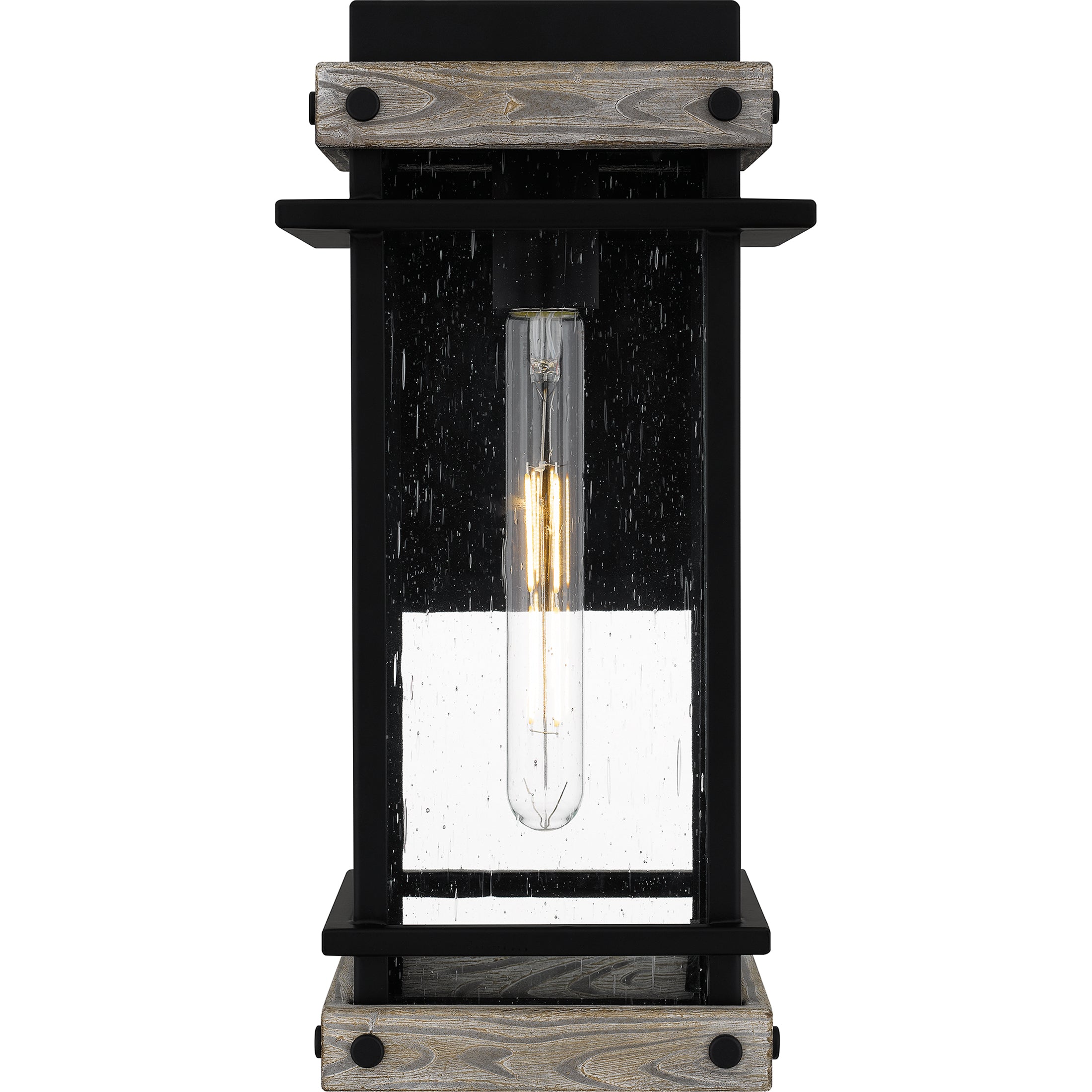 Quoizel Strader Wall Light venkovní lampa 11,5" matná černá