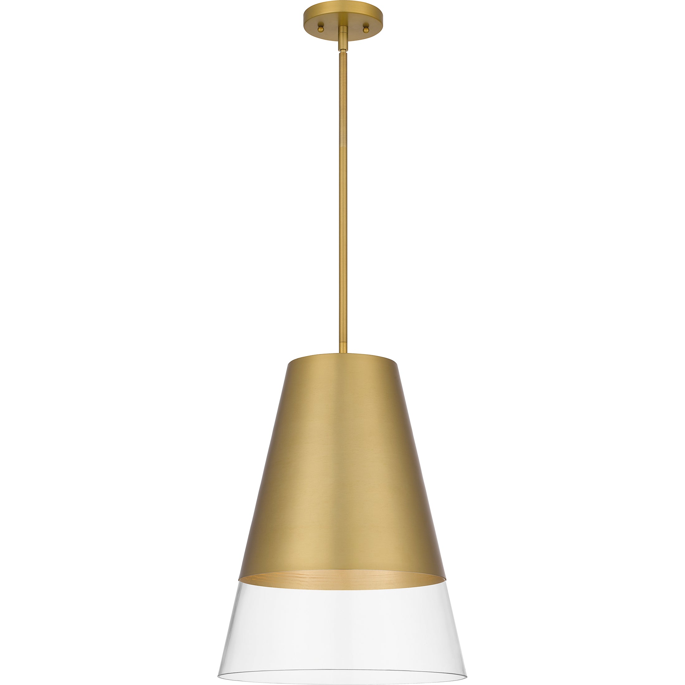 Quoizel Peregrine Pendant svítidlo zlatá