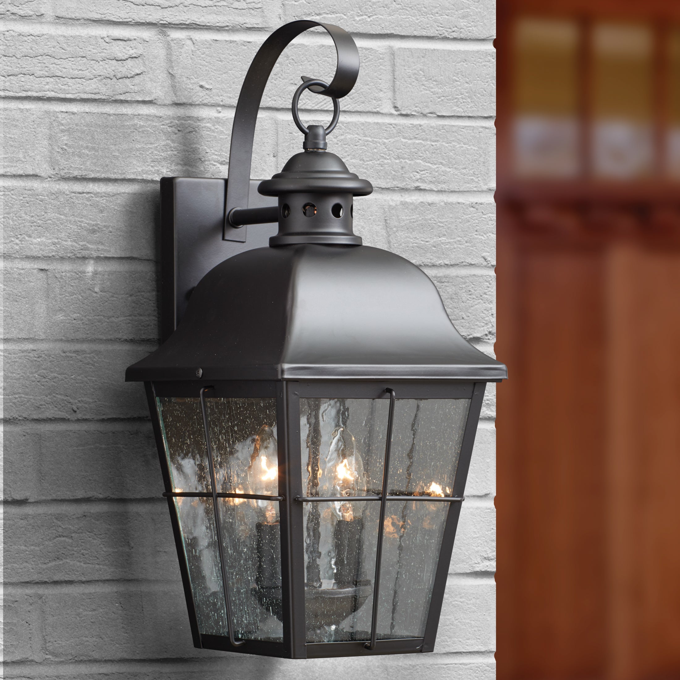 Quoizel Millhouse venkovní lampa 69 cm mystic black