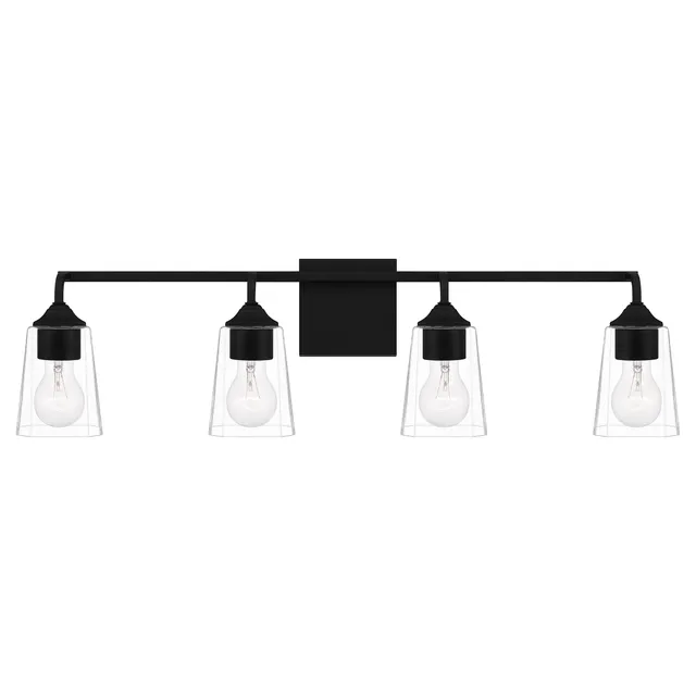 Quoizel Thoresby Bath Light svítidlo černé koupelna