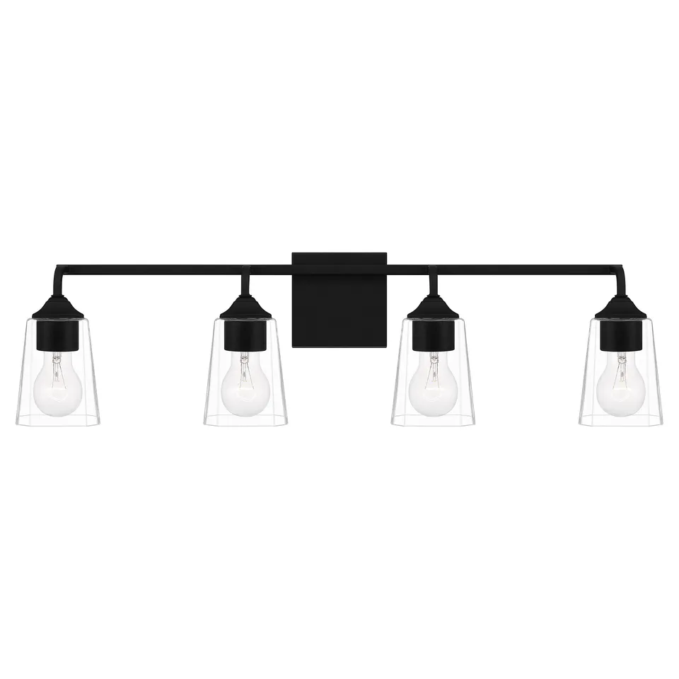 Quoizel Thoresby Bath Light svítidlo černé koupelna