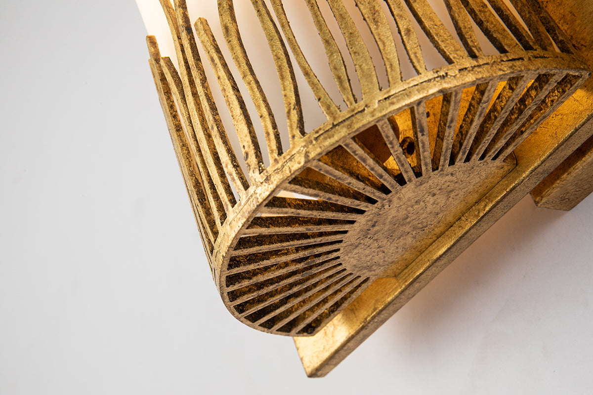 Gilded Nola Sawgrass koupelnová lampa 2 světla gold