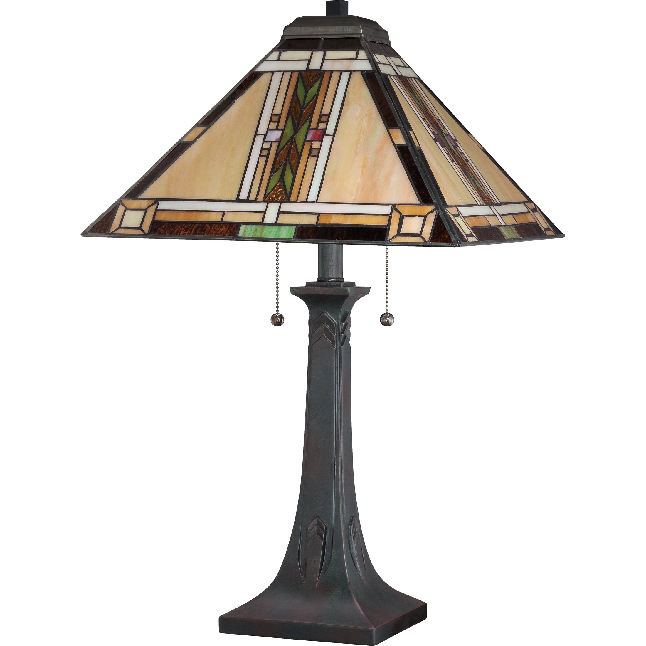 Quoizel Navajo Table Lamp lampa Valiant Bronze