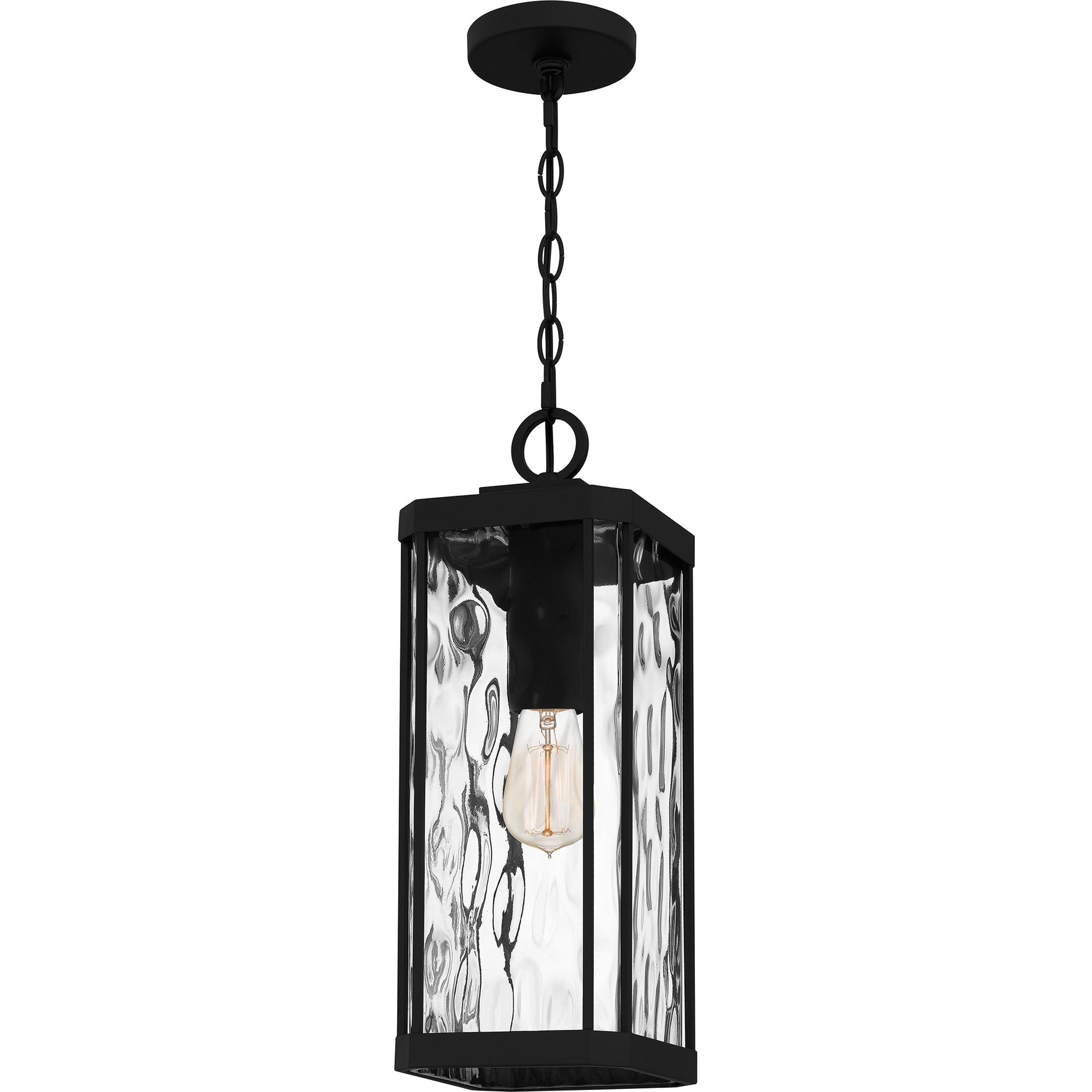 Quoizel Balchier venkovní závěsná lampa černá