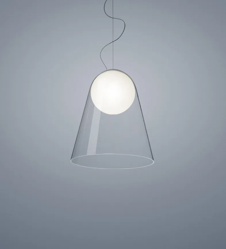 Foscarini Satellight závěsná lampa foukané sklo