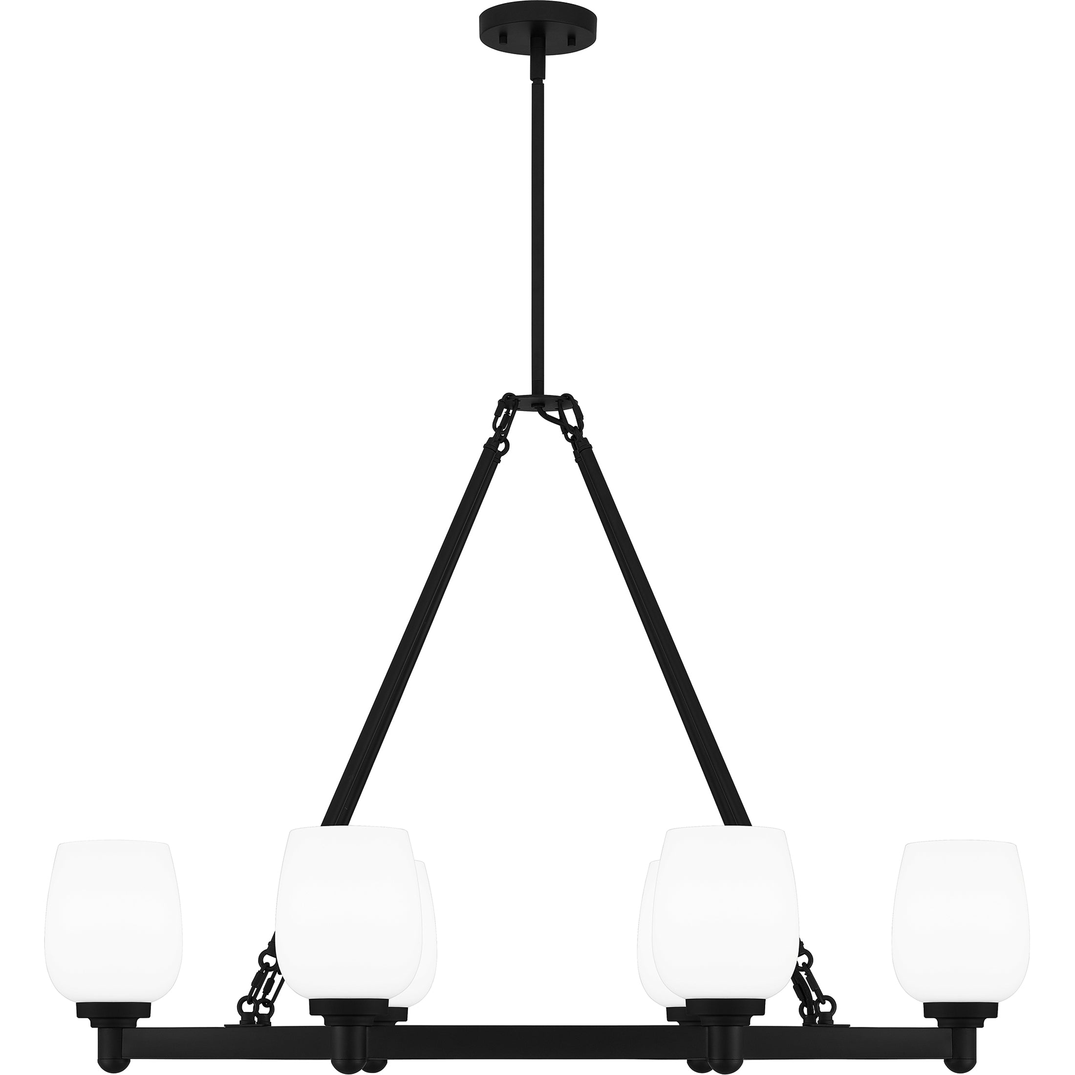 Quoizel Penning Island ostrůvkové svítidlo Brushed Nickel